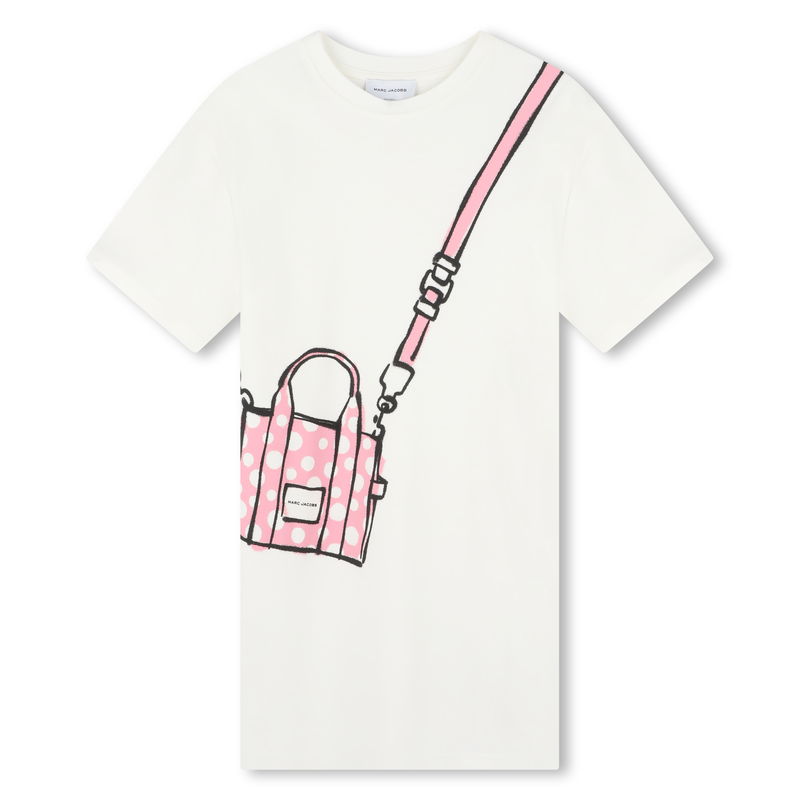 Short-Sleeved Cotton Dress MARC JACOBS 
                    GIRL