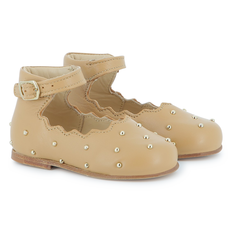 Sheepskin ballerinas CHLOE 
                        GIRL