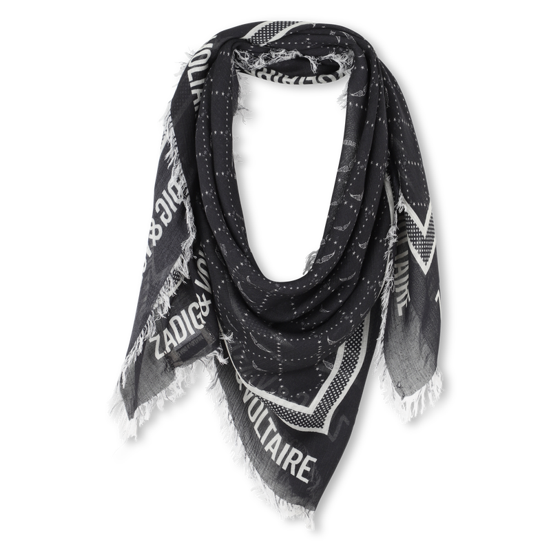 Printed scarf ZADIG & VOLTAIRE 
                    GIRL