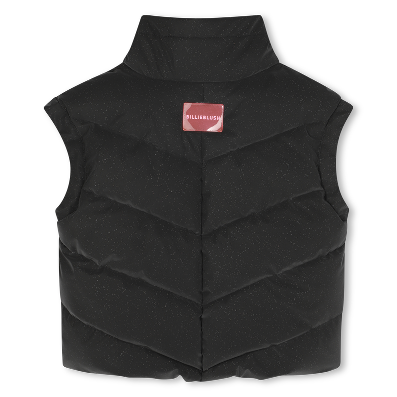 Sleeveless glitter down jacket BILLIEBLUSH 
                        GIRL