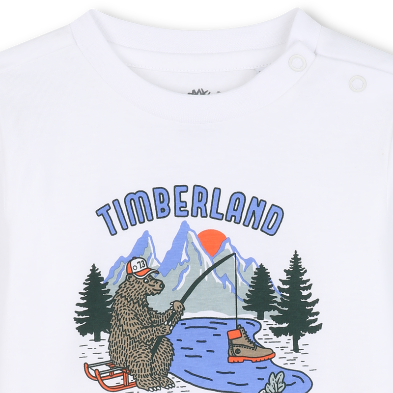 Long-sleeved jersey T-shirt TIMBERLAND 
                    BOY