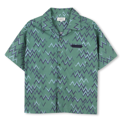 SHORT SLEEVE SHIRT LANVIN BOY