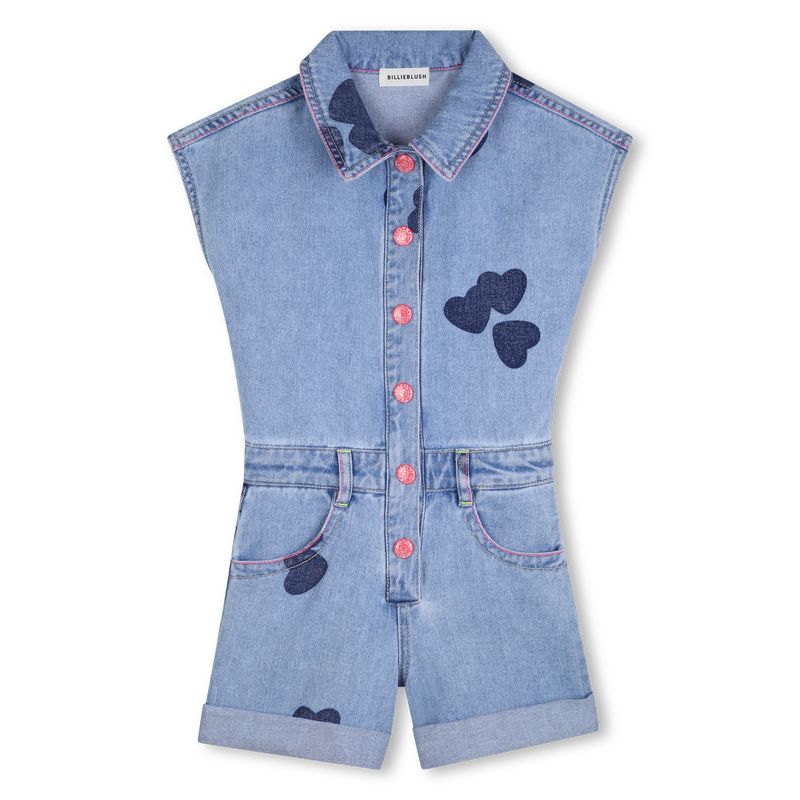 Denim Romper BILLIEBLUSH 
                        GIRL