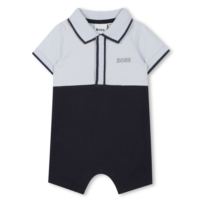 Short color-block romper BOSS 
                        BOY