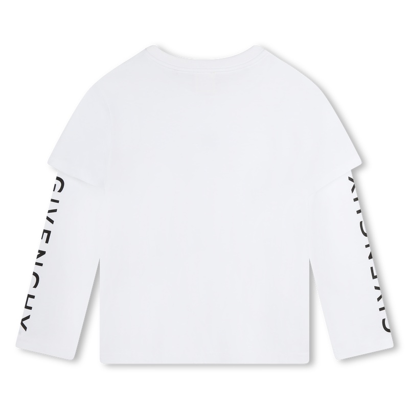 Layered Graphic Print T-Shirt GIVENCHY 
                    BOY