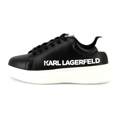Lace-up leather sneakers KARL LAGERFELD KIDS UNISEX