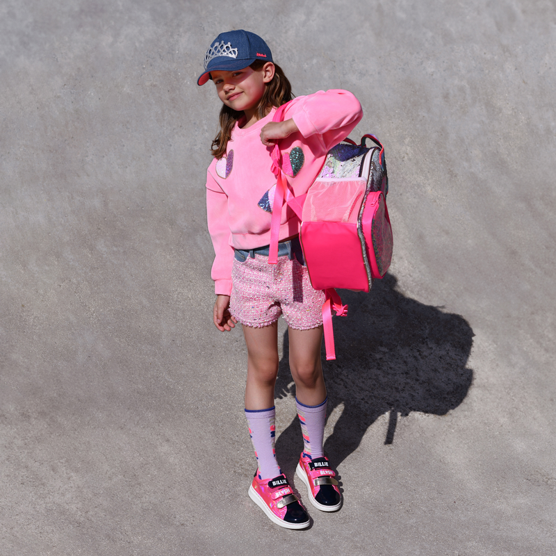 Velvet Sweatshirt BILLIEBLUSH 
                        GIRL