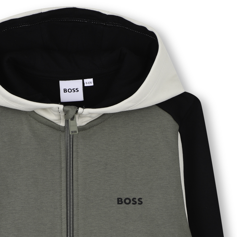 Hooded cardigan BOSS 
                        BOY