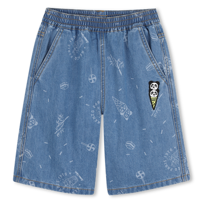 Denim Bermudas KENZO KIDS BOY