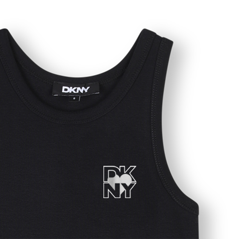 Cotton tank dress DKNY 
                    GIRL