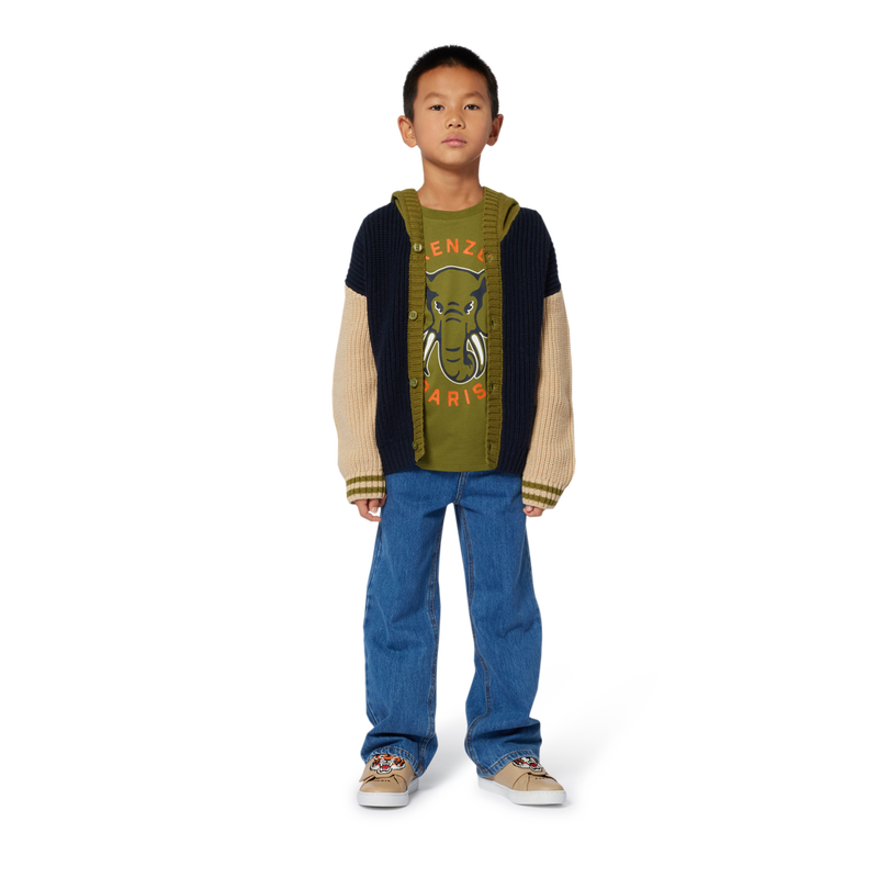 Knit cardigan KENZO KIDS 
                    BOY