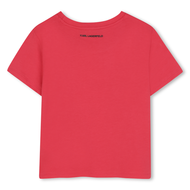 Short-sleeved T-shirt KARL LAGERFELD KIDS 
                    GIRL