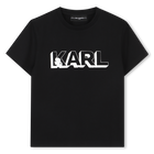 Short sleeve t-shirt KARL LAGERFELD KIDS 
                    BOY
