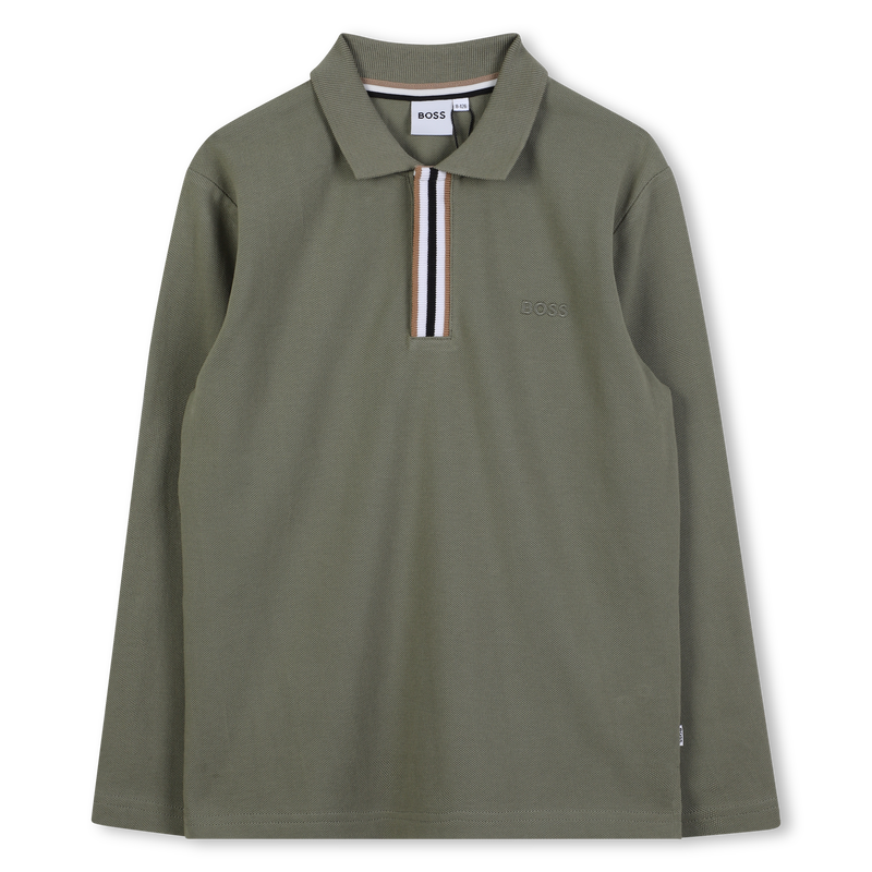 Long-sleeved polo shirt BOSS 
                        BOY