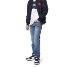 Straight-Cut Cotton Jeans HUGO 
                    BOY
