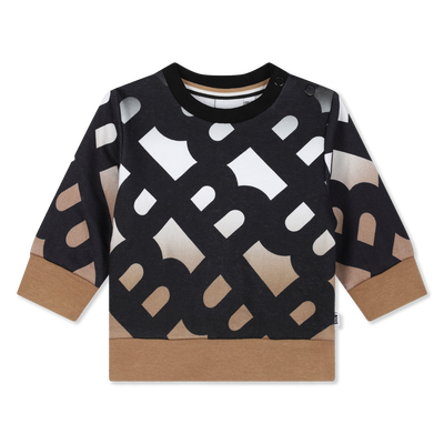 Tricolored Printed Sweatshirt BOSS BOY