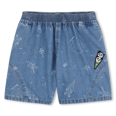 Denim Shorts KENZO KIDS GIRL