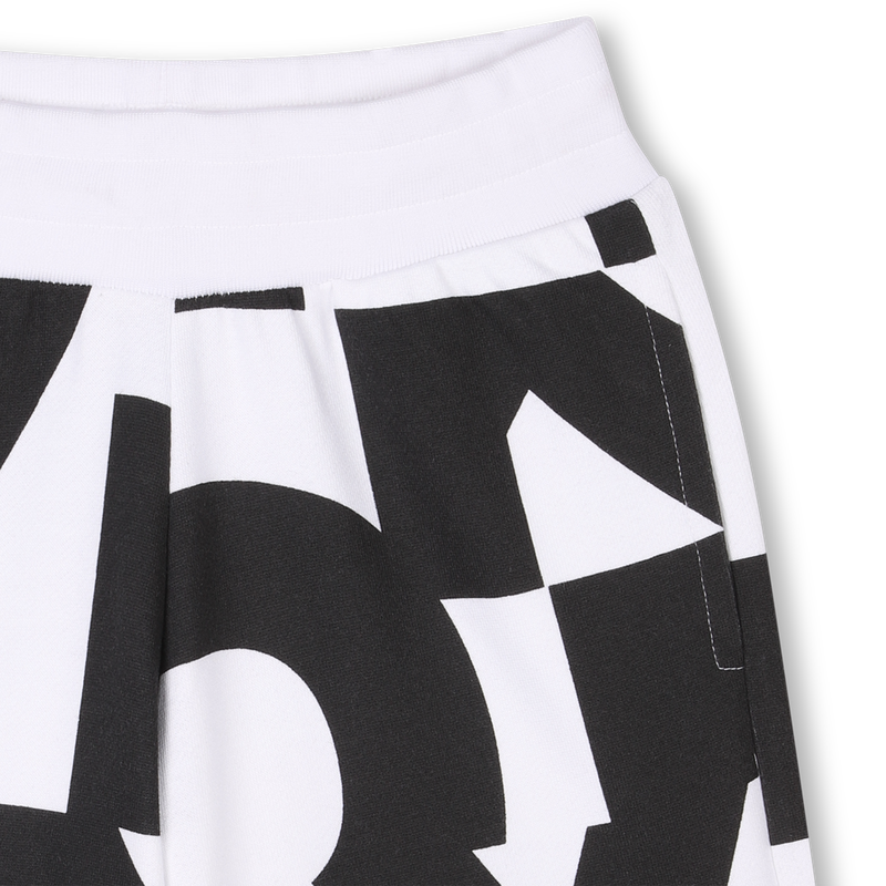 Cotton fleece Bermuda shorts DKNY 
                    UNISEX