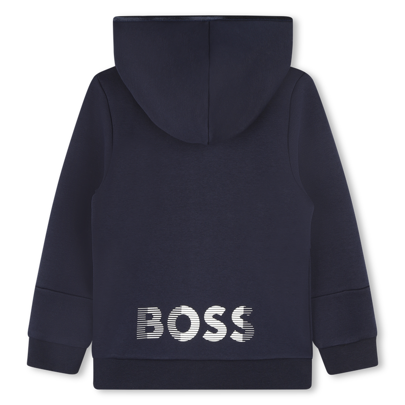 Zip-up logo hoodie BOSS 
                    BOY