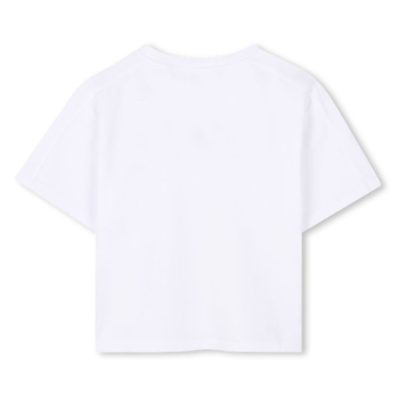 Short-sleeved cut-out T-shirt DKNY 
                    GIRL
