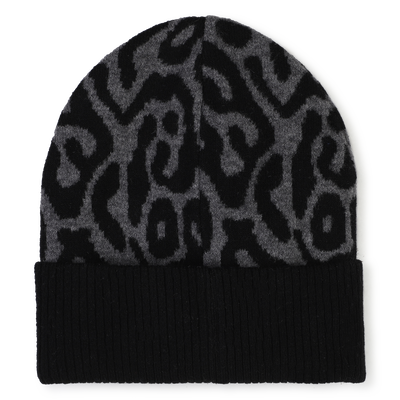 Jacquard Knit Hat HUGO GIRL