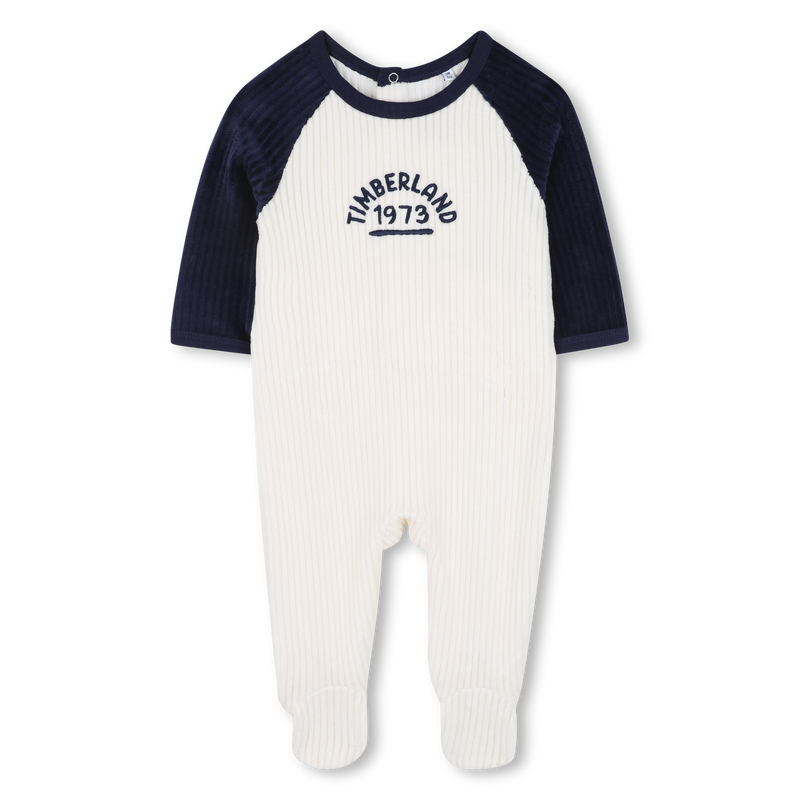 Printed pajamas and two bibs TIMBERLAND 
                        BOY