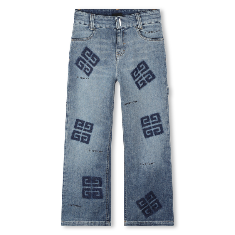 Printed fitted jeans GIVENCHY 
                    BOY