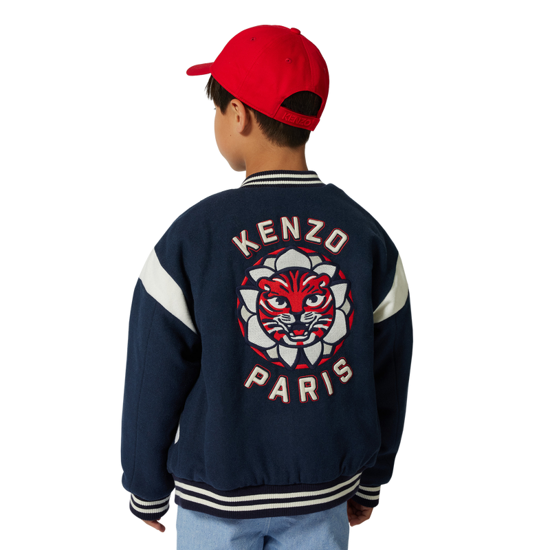 Embroidered cotton cap KENZO KIDS 
                        UNISEX