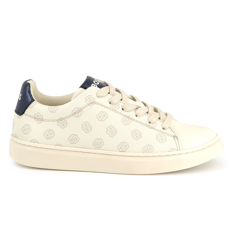 Lace-up canvas sneakers BOSS 
                    GIRL