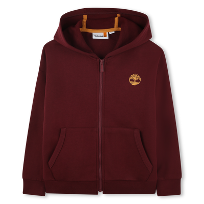 Hooded Fleece Cardigan TIMBERLAND BOY