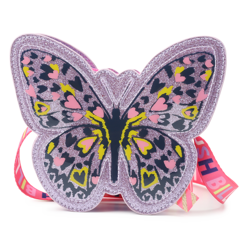 Butterfly glitter purse