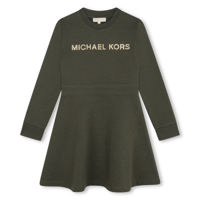 Glittery Fleece Dress MICHAEL KORS GIRL