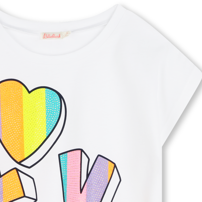 Loose T-shirt with studs BILLIEBLUSH 
                    GIRL