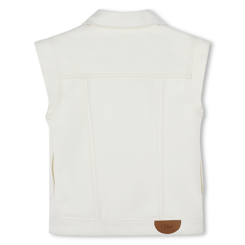 Scalloped vest CHLOE 
                    GIRL