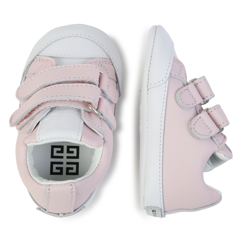 GIVENCHY Leather Velcro slippers