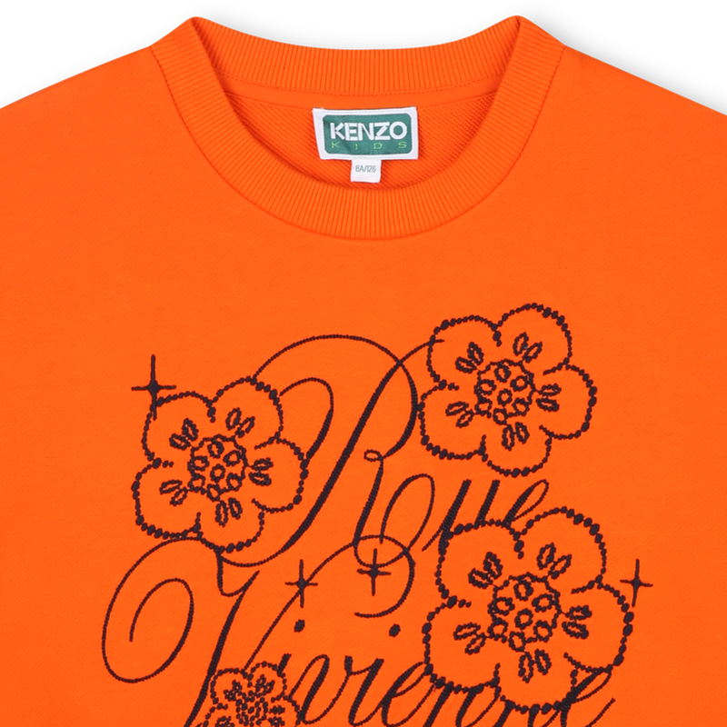 Fleece sweatshirt KENZO KIDS 
                    GIRL