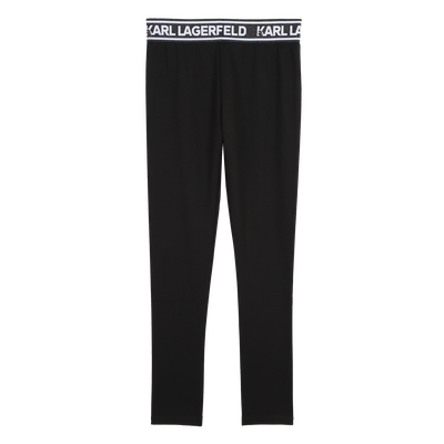 Metallic-Waist Leggings KARL LAGERFELD KIDS GIRL