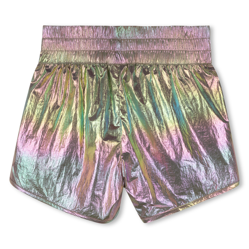 Crinkled iridescent shorts HUGO 
                        GIRL