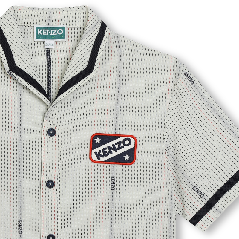 Two-tone shirt KENZO KIDS 
                    BOY