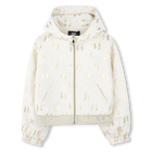 Cardigan with golden details KARL LAGERFELD KIDS 
                    GIRL