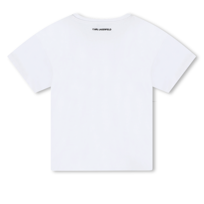 Signature Logo Tee KARL LAGERFELD KIDS 
                    GIRL