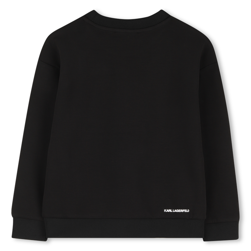 Double jersey sweatshirt KARL LAGERFELD KIDS 
                        BOY