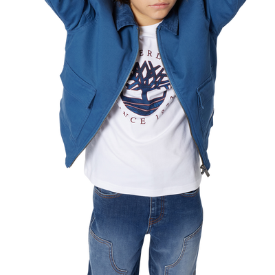 Short-Sleeved Logo T-Shirt TIMBERLAND BOY