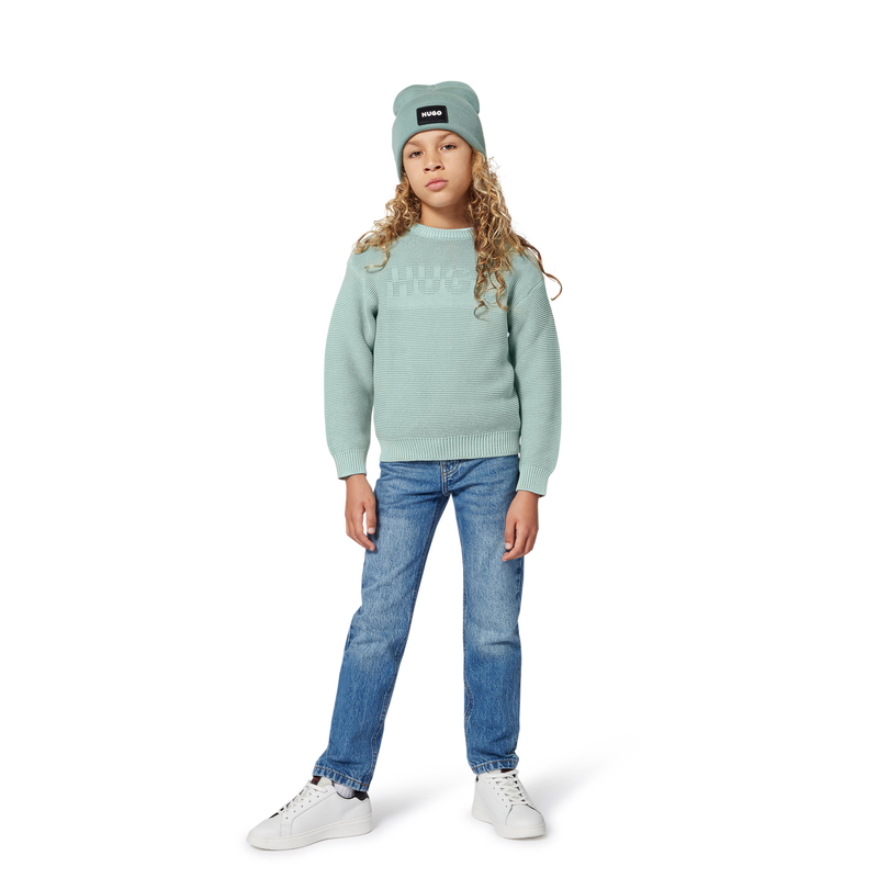 Double-layered beanie HUGO 
                        UNISEX