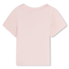 T-shirt with shiny print BOSS 
                    GIRL