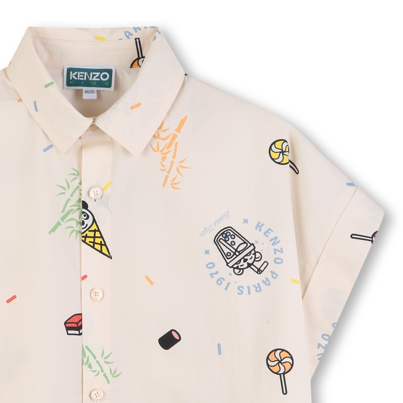 Short-Sleeved Shirt KENZO KIDS 
                        BOY
