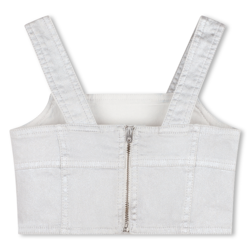 Cropped Jean Strappy Top MARC JACOBS 
                    GIRL