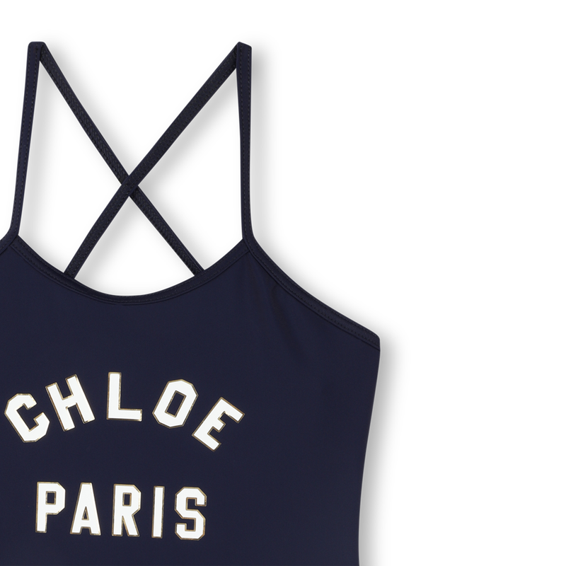 Bathing suit with strappy back CHLOE 
                    GIRL