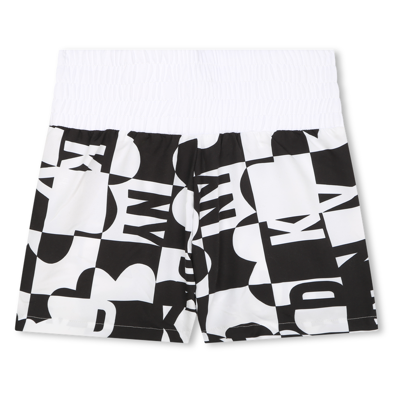 Two-toned printed swim trunks DKNY 
                    GIRL