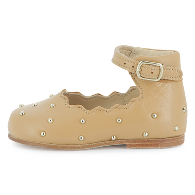 Sheepskin ballerinas CHLOE GIRL